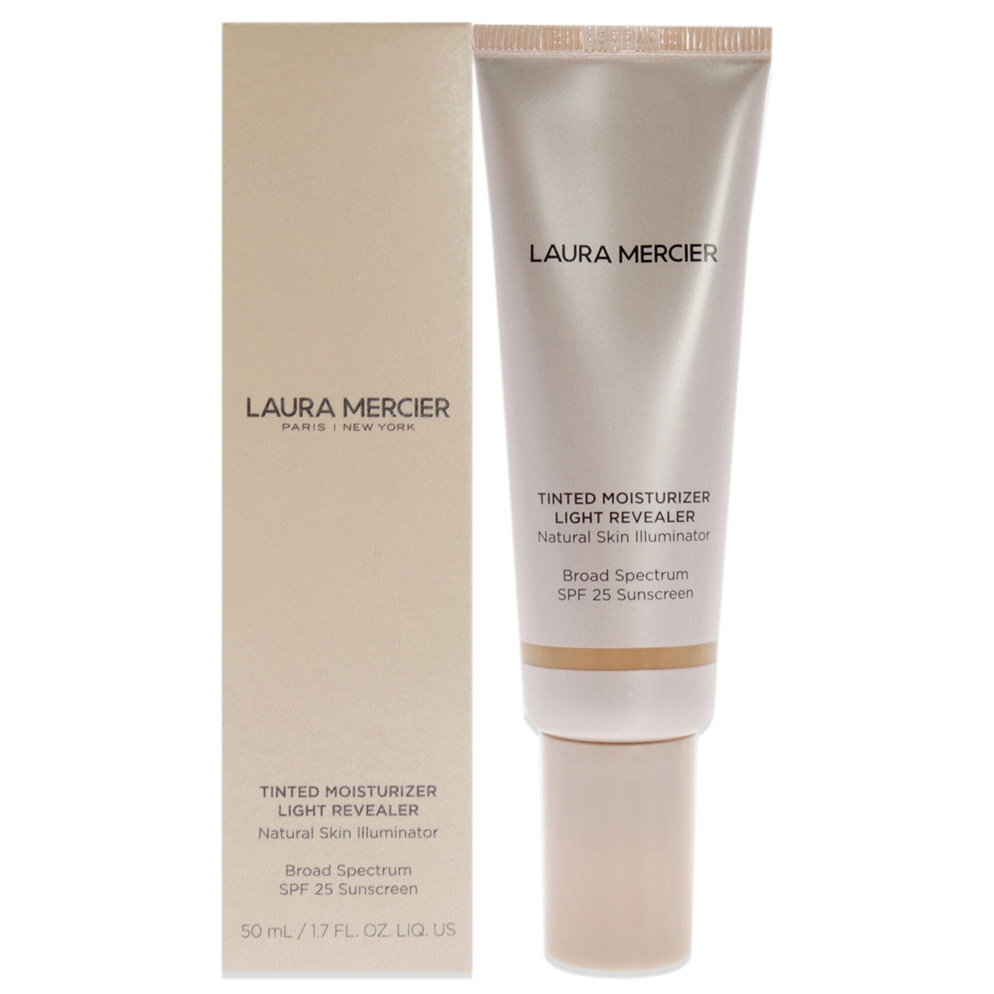 Tinted Moisturizer Light Revealer Illuminator SPF 25 - 4C1 Almond by Laura Mercier for Women - 1.7 oz Sunscreen, See Description, hi-res image number 0