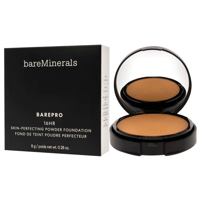 Barepro 16HR Skin Perfecting Powder Foundation - 35 Medium Warm by bareMinerals for Women - 0.28 oz Foundation, , alternate image number null