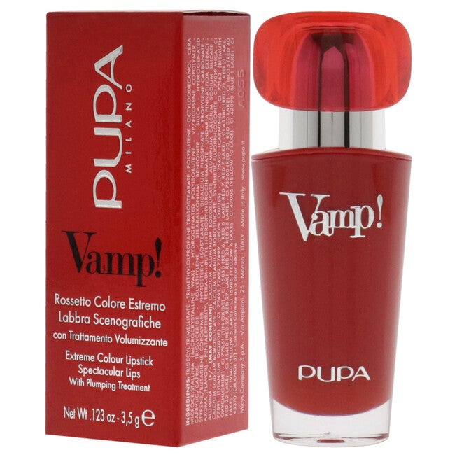 Vamp! Extreme Colour Lipstick with Plumping Treatment - 101 Warm Nude by Pupa Milano for Women - 0.123 oz Lipstick, , alternate image number null