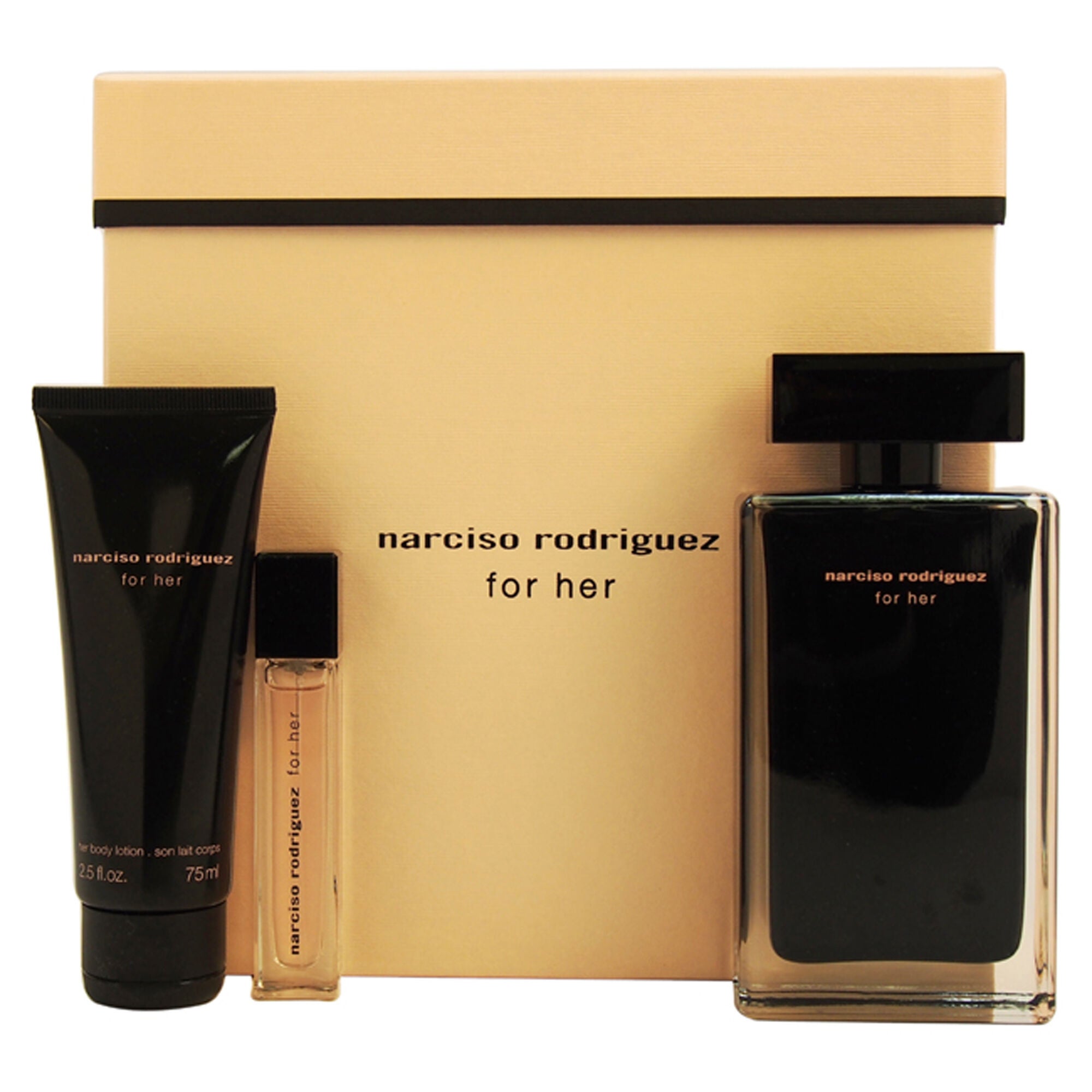 Narciso Rodriguez by Narciso Rodriguez for Women - 3 Pc Gift Set 3.3oz EDT Spray, 0.33oz EDT Purse Spray, 1.6oz Body Lotion, , alternate image number 6