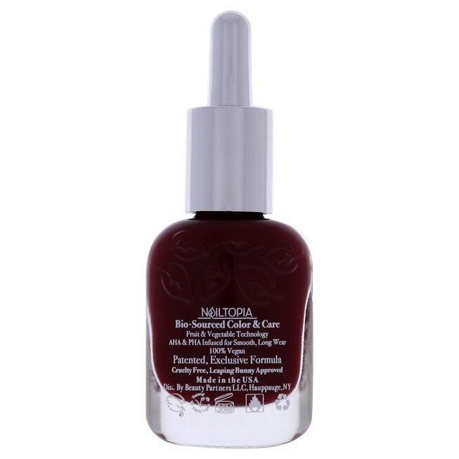 Bio-Sourced Chip Free Nail Lacquer - Ruby Slippers by Nailtopia for Women - 0.41 oz Nail Polish, NA, alternate image number null