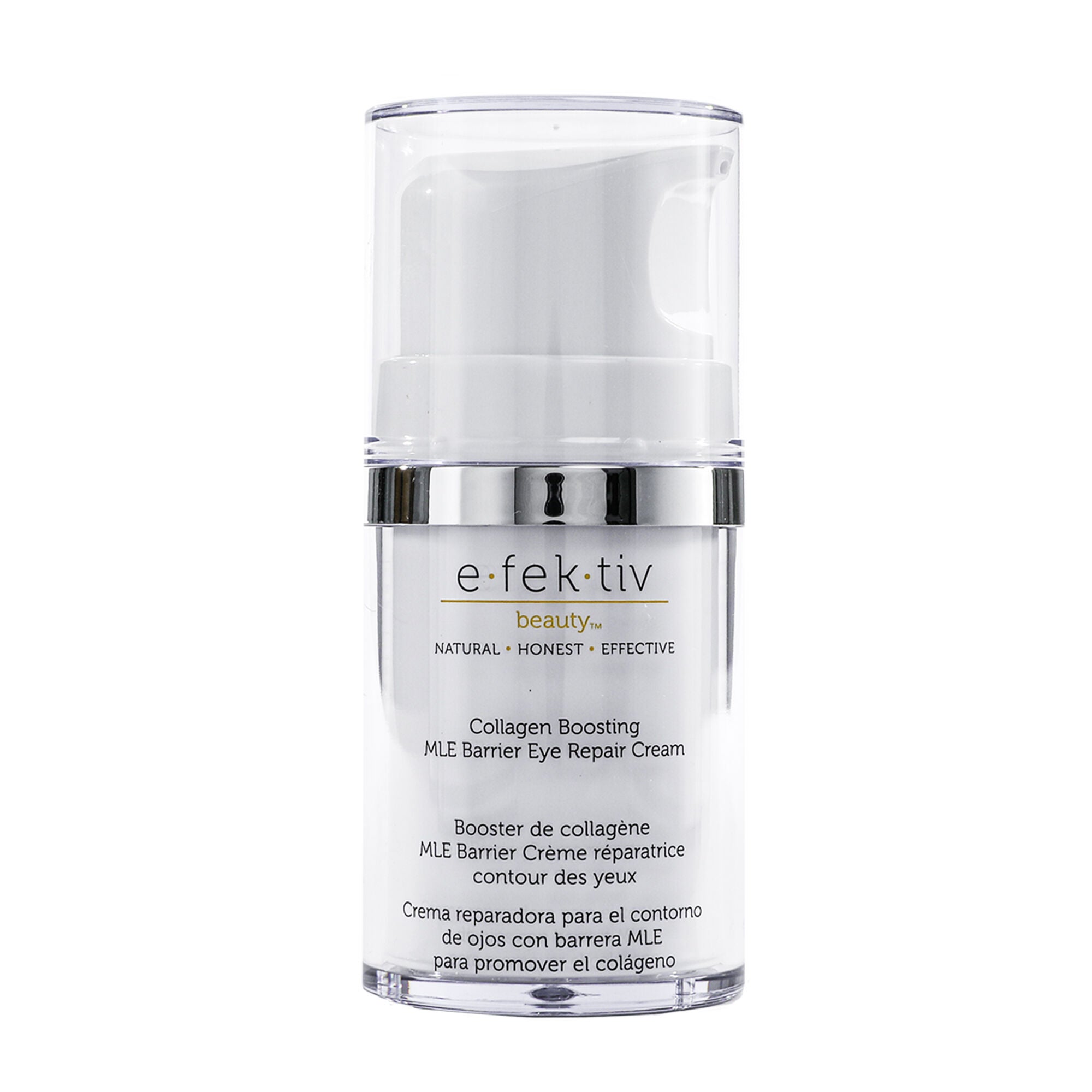 Collagen Boosting MLE Barrier Eye Repair Cream by e.fek.tiv for Unisex - 1 oz Serum, See Description, alternate image number 4