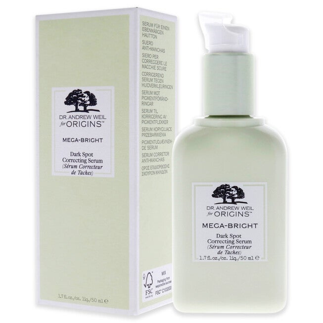 Dr Andrew Weil for Origins Mega-Bright Dark Spot Correcting Serum by Origins for Unisex - 1.7 oz Serum, NA, alternate image number null