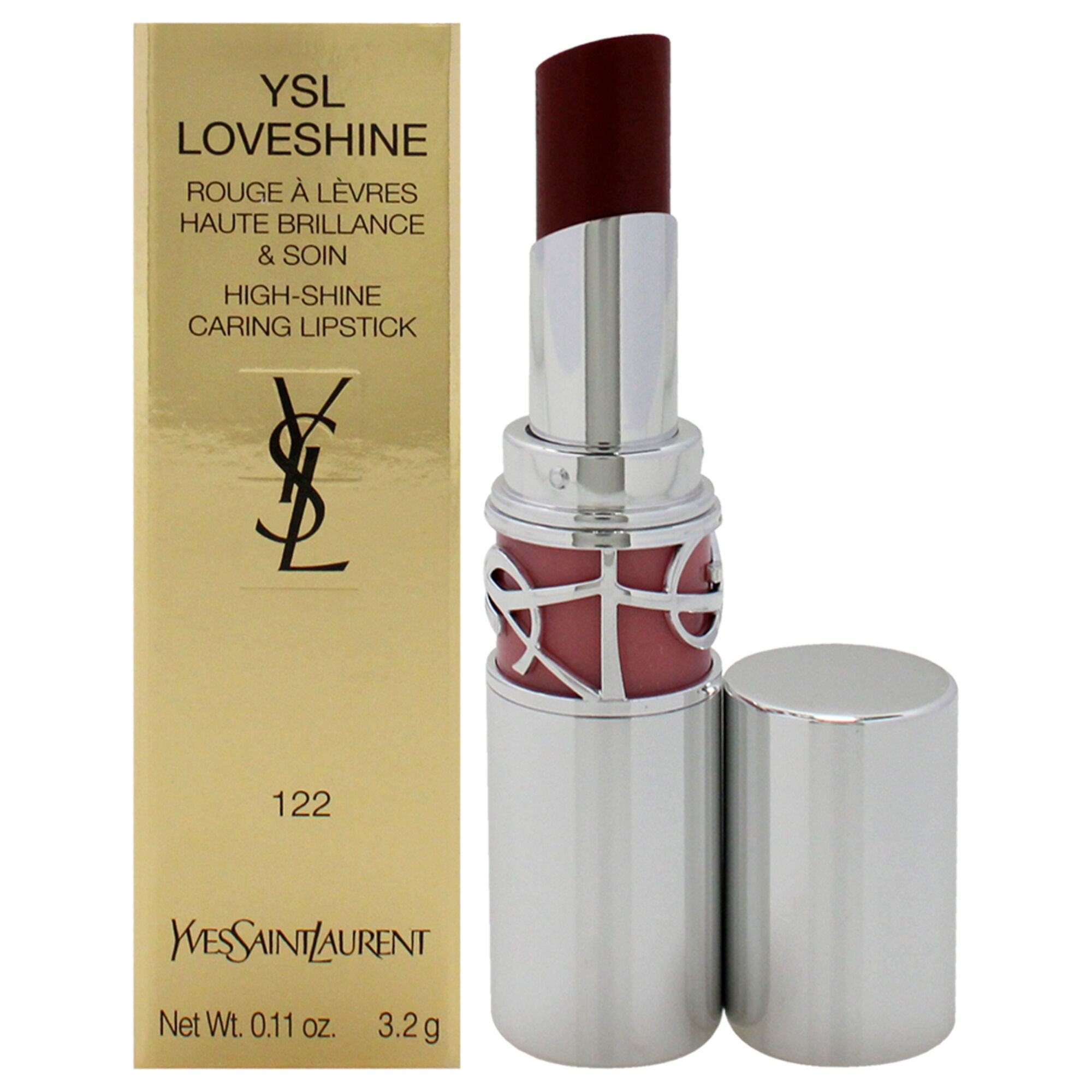 Loveshine Lipstick - 122 Caramel Swirl by Yves Saint Laurent for Women - 0.11 oz Lipstick, See Description, hi-res image number 0