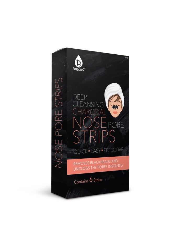 Facial Deep Cleansing Charcoal Nose Pore Strips, O, hi-res image number null