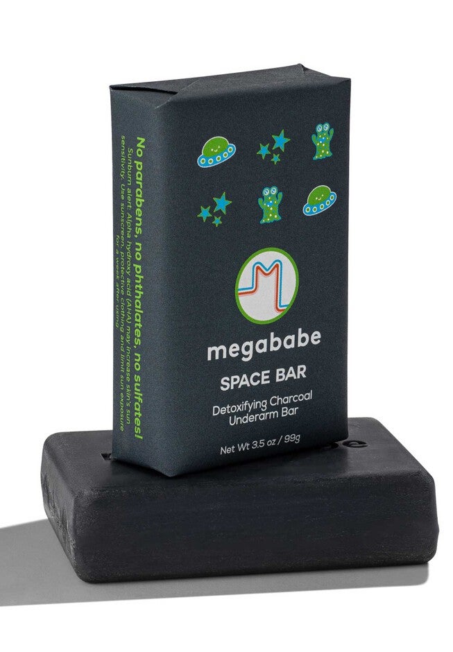 Space Bar Detoxifying Charcoal Underam Bar, O, hi-res image number 0