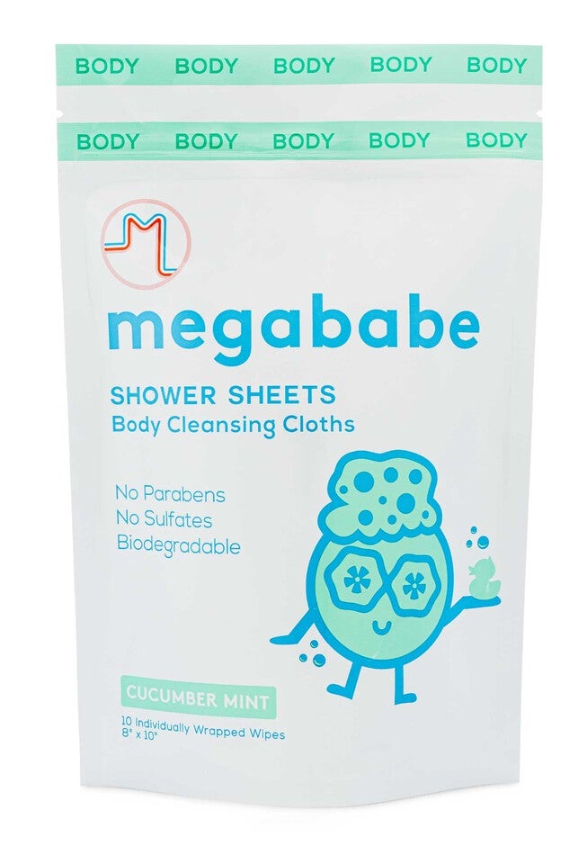 Cucumber Mint Shower Sheets, O, hi-res image number 0