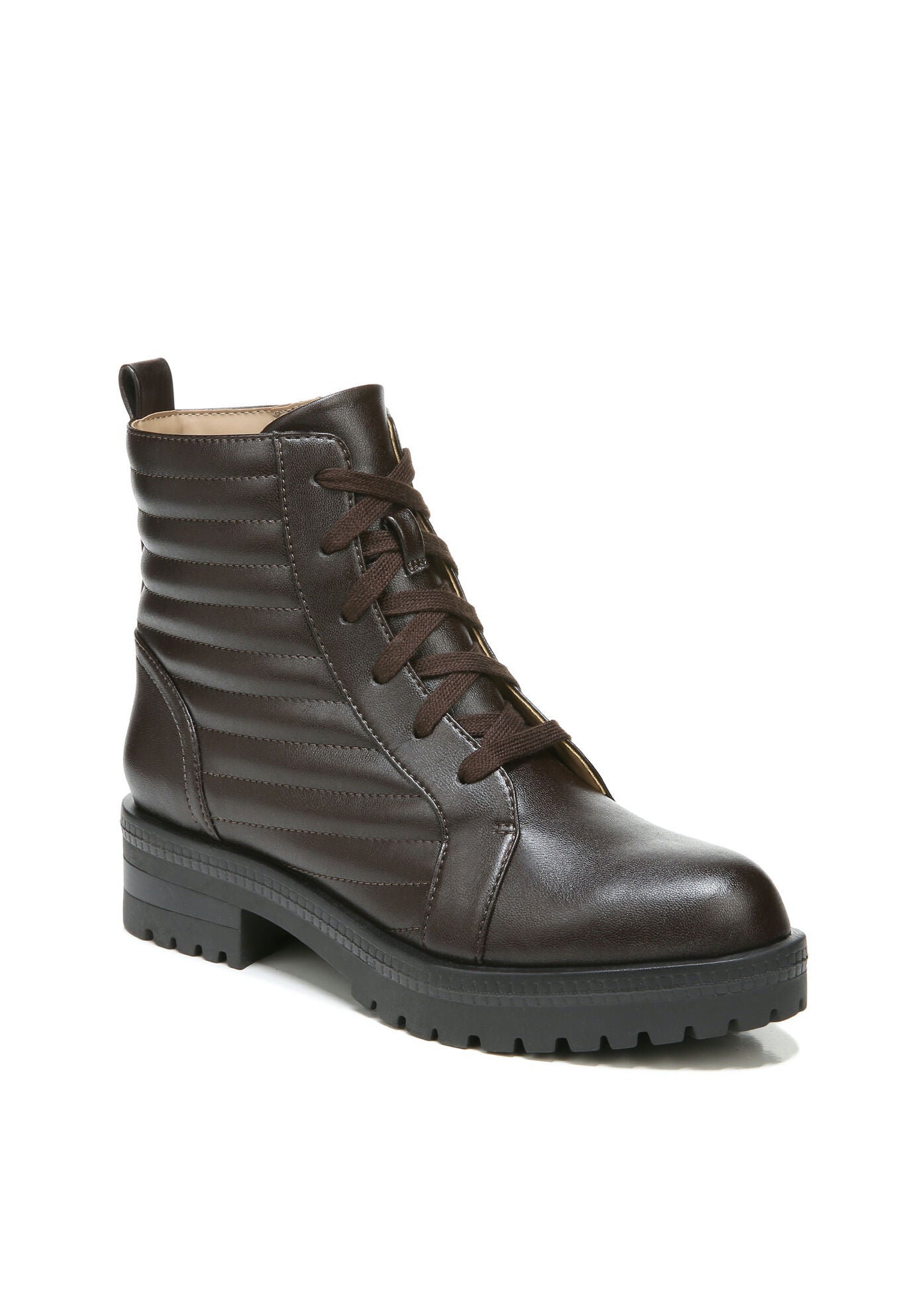 Stormy Water Resistant Combat Boot, DARK CHOCOLATE, hi-res image number 0