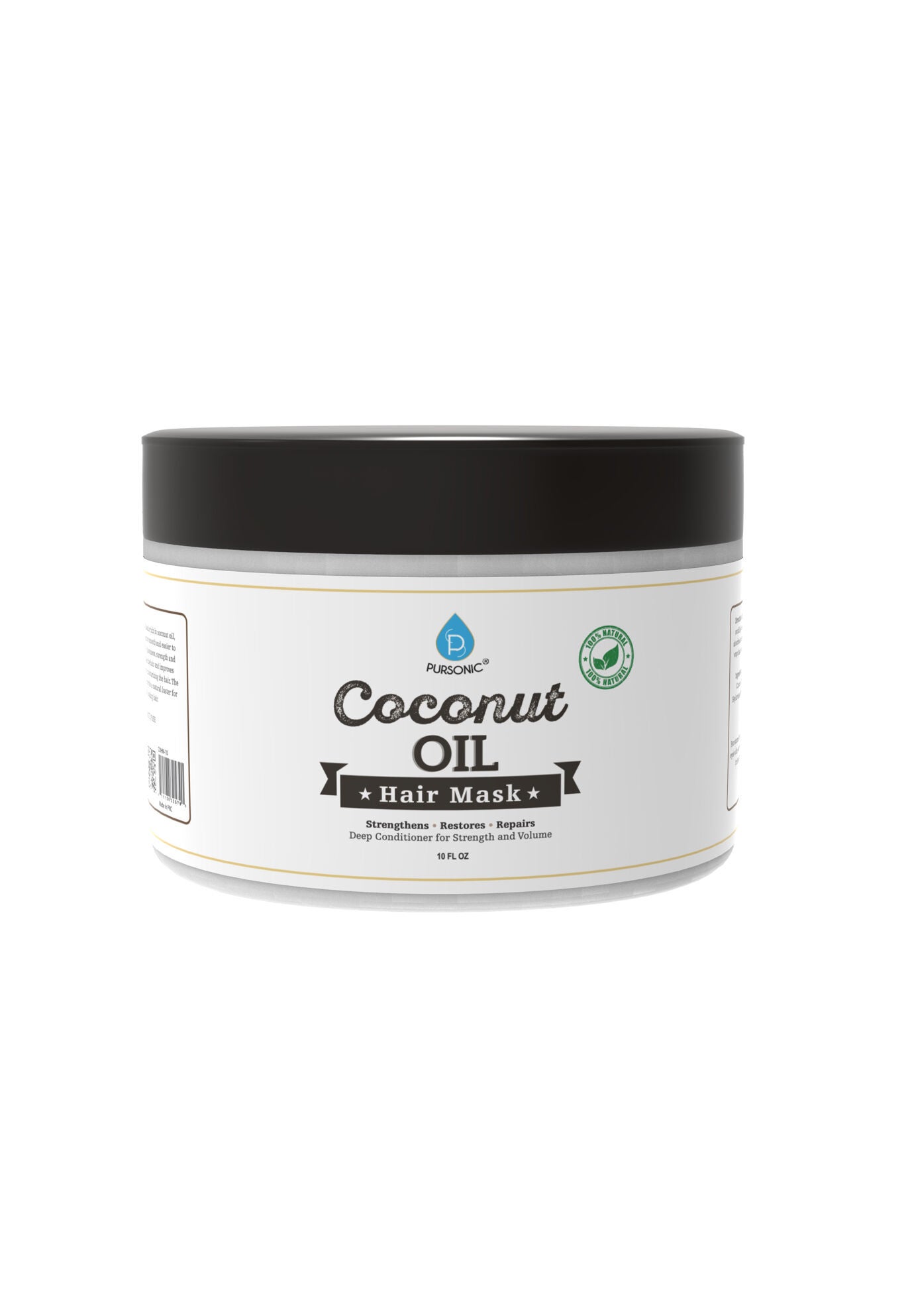 Coconut Oil Hair Mask, O, hi-res image number 0