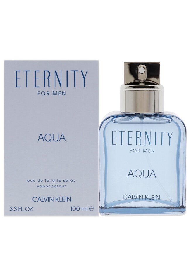Eternity Aqua For Men-3.3 Oz Edt Spray, O, hi-res image number 0