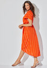 Twist Front Shimmer Cover Up Dress, , alternate image number null
