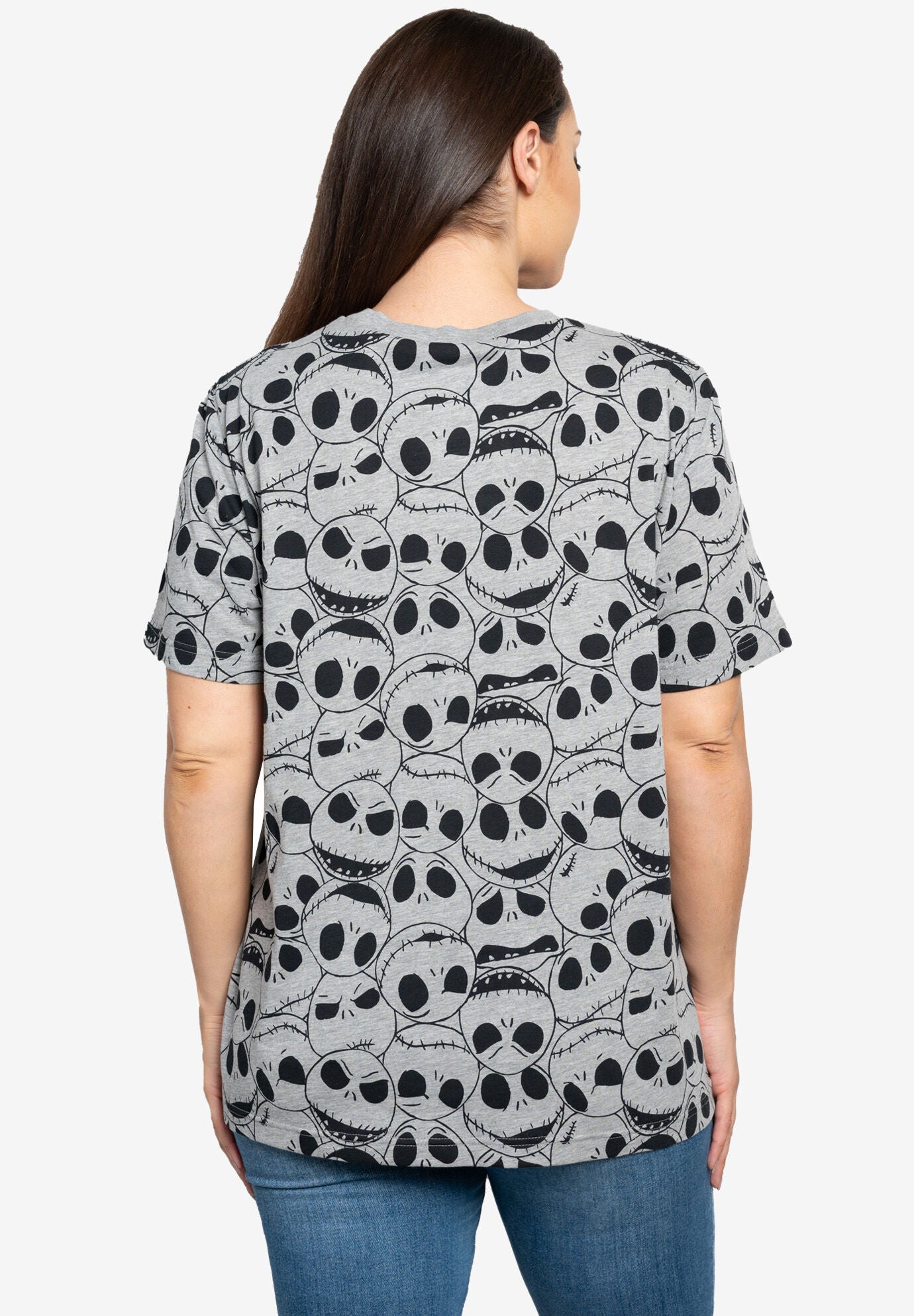 Jack Skellington T-Shirt Nightmare Before Christmas Gray, , on-hover image number 1