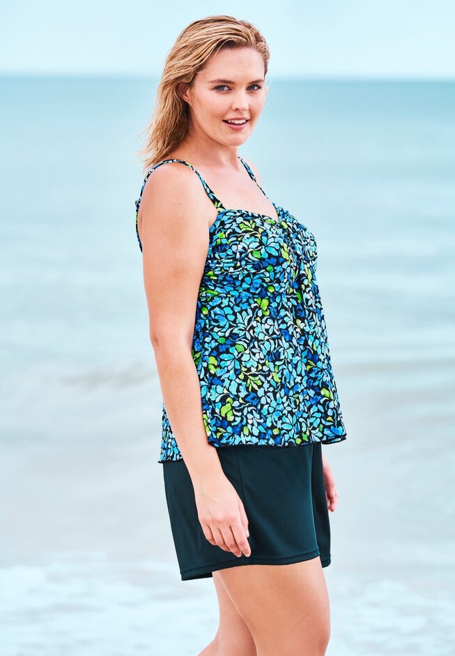 Flyaway Tankini Top , , alternate image number null