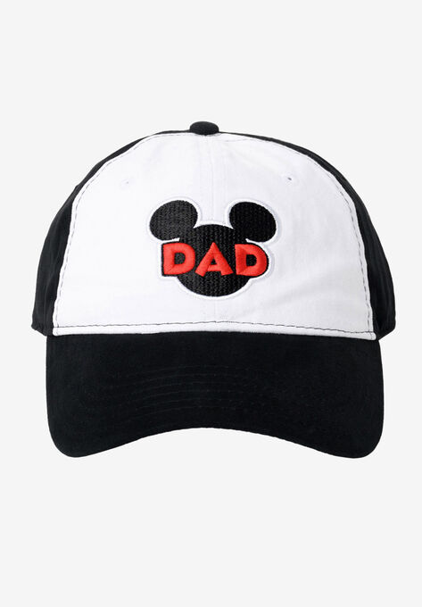 Mickey Mouse Dad Baseball Hat Black & White, MULTI, hi-res image number null