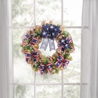  24" Pre-Lit Americana Wreath image number null