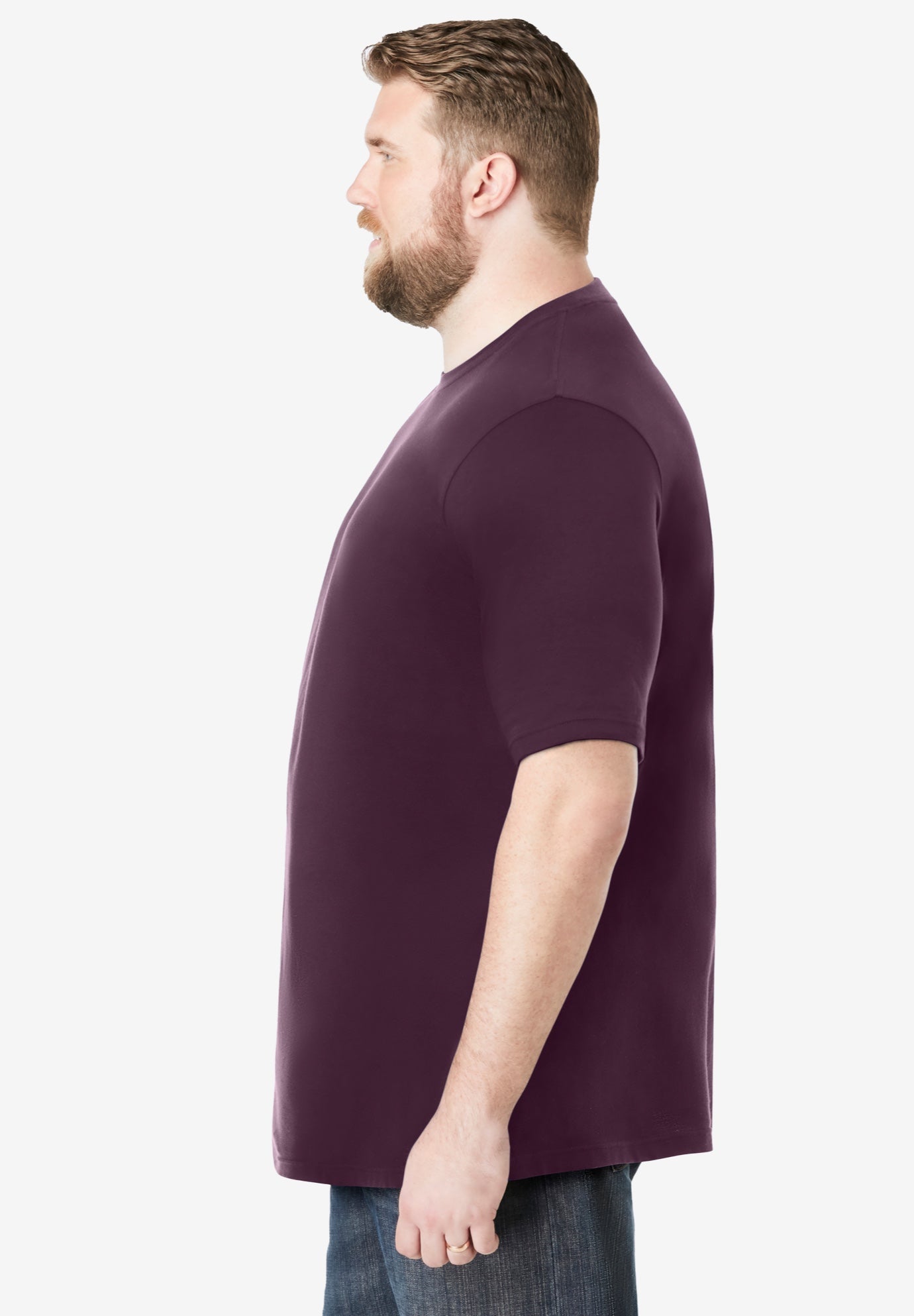 Heavyweight Jersey Crewneck T-Shirt image number 2