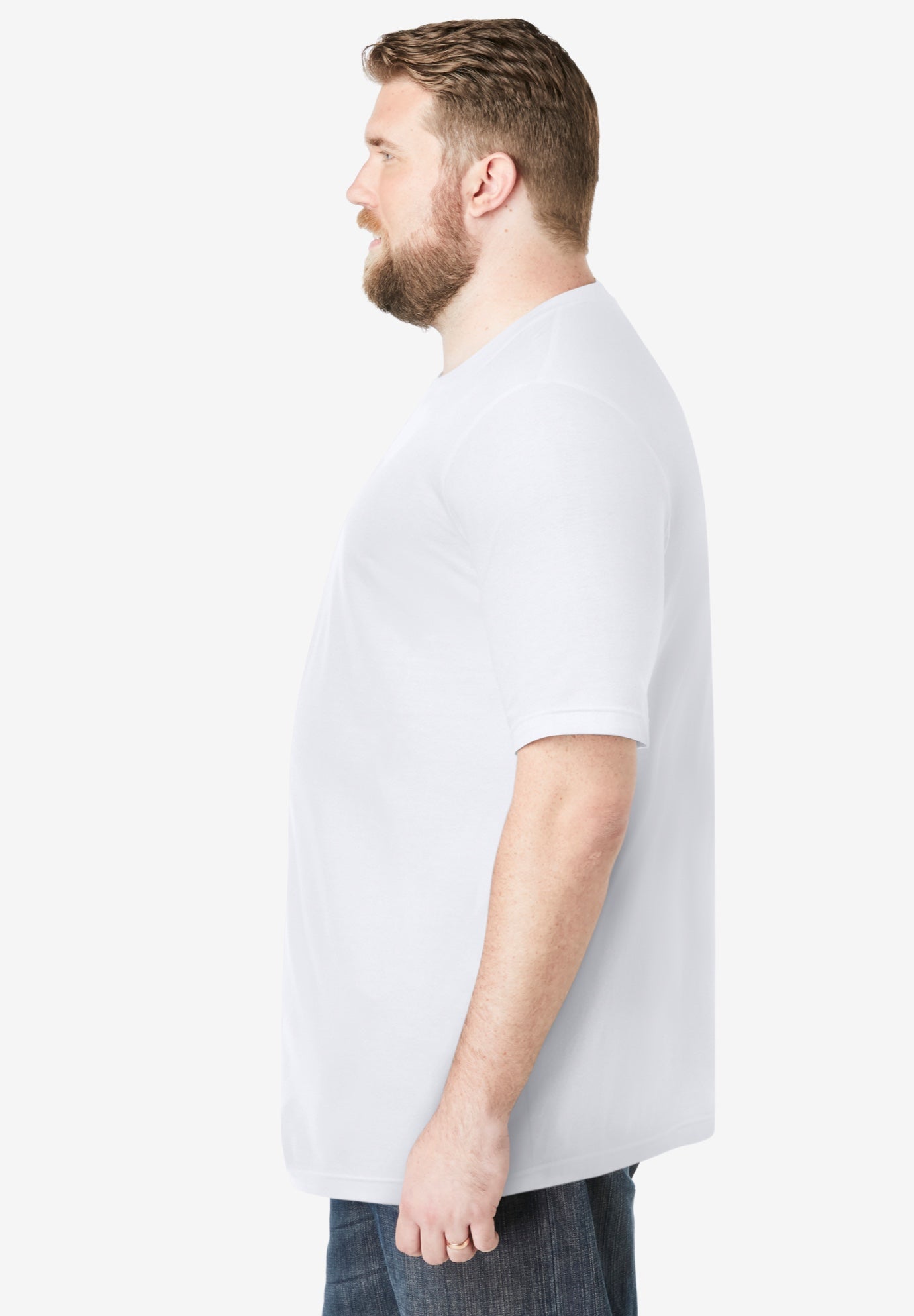 Heavyweight Jersey Crewneck T-Shirt image number 2