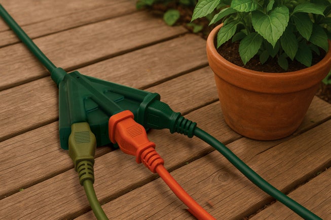 8’ Multi-Purpose Outdoor Extension Cord image number 1