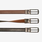 Reversible Leather Dress Belt image number null