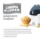 Salton&reg; Cinema Popper Popcorn Maker image number null