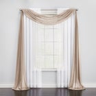 BH Studio Sheer Voile Scarf Valance image number 0