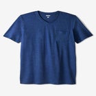 Shrink-Less™ Lightweight Longer-Length V-neck T-shirt image number null