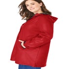 Hooded Slicker Raincoat image number null