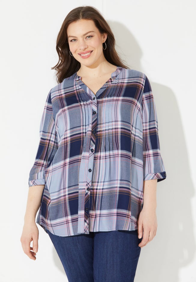 Featherweight Plaid Tunic image number 3