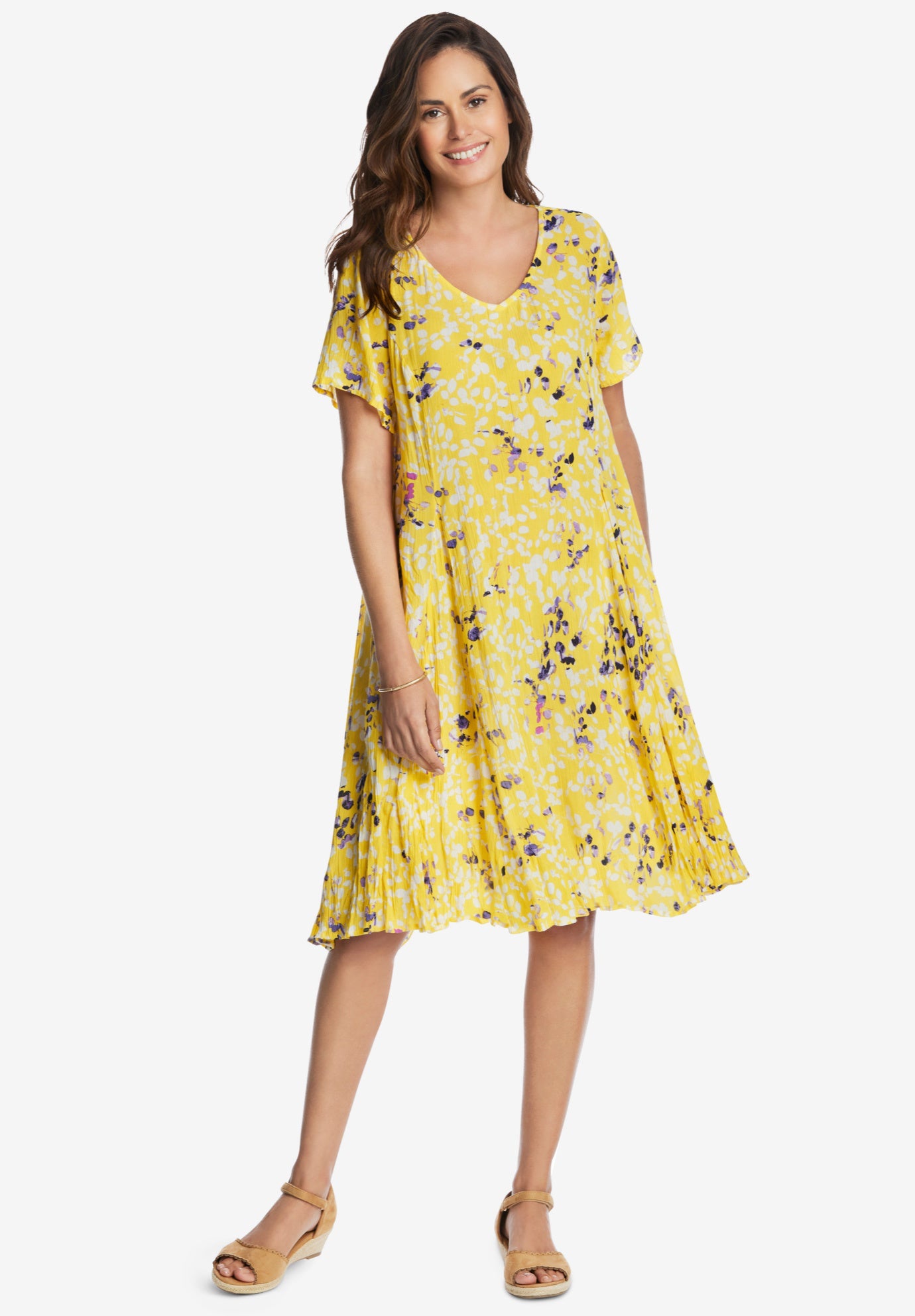 Short Crinkle Dress image number 0