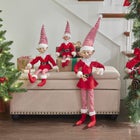 38"H Posable Christmas Elf image number null
