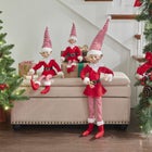 21"H Posable Christmas Elf image number null