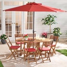 BH Outdoor Performance Set of 4 Stacking Chair Pads image number null