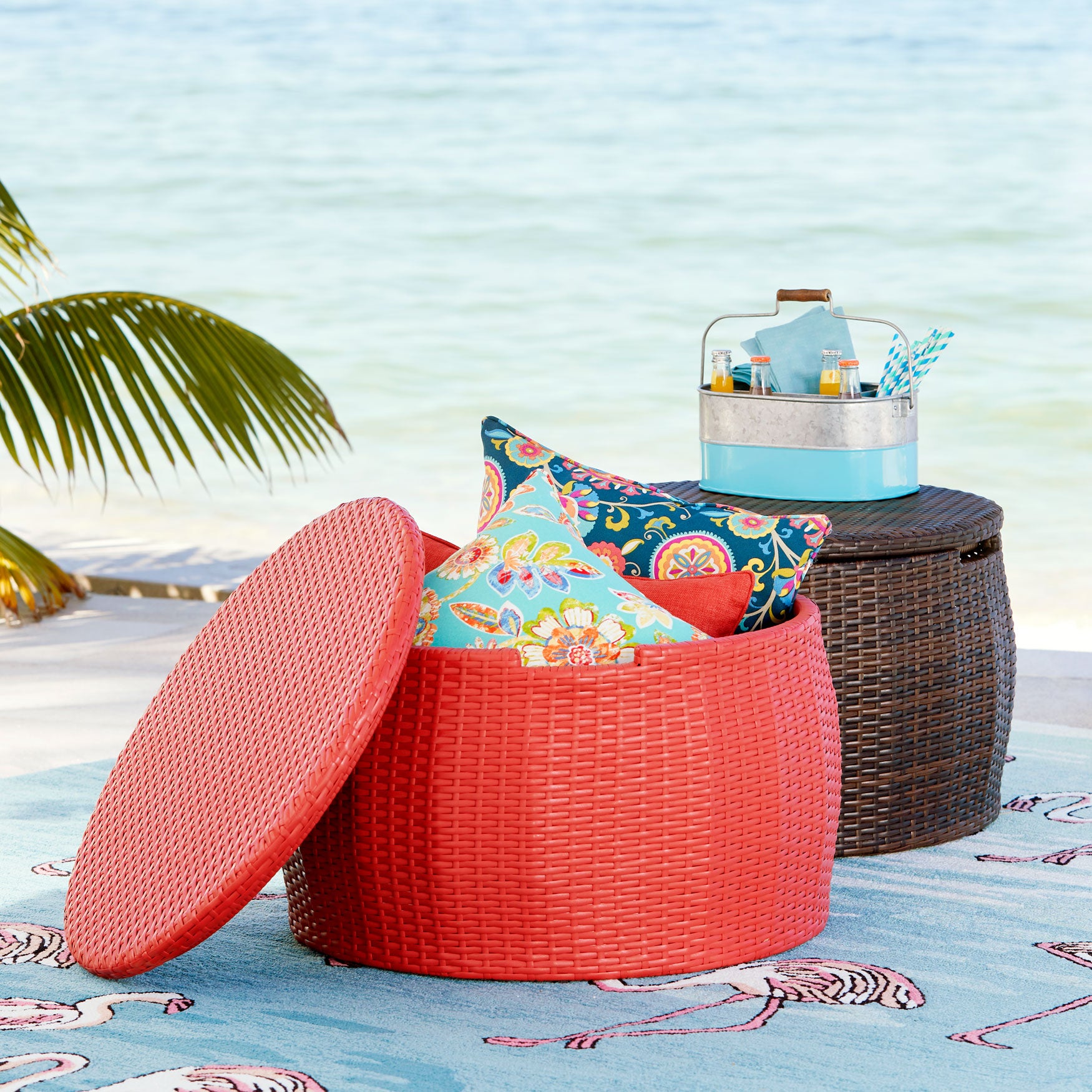 Santiago Round Storage Table image number 2