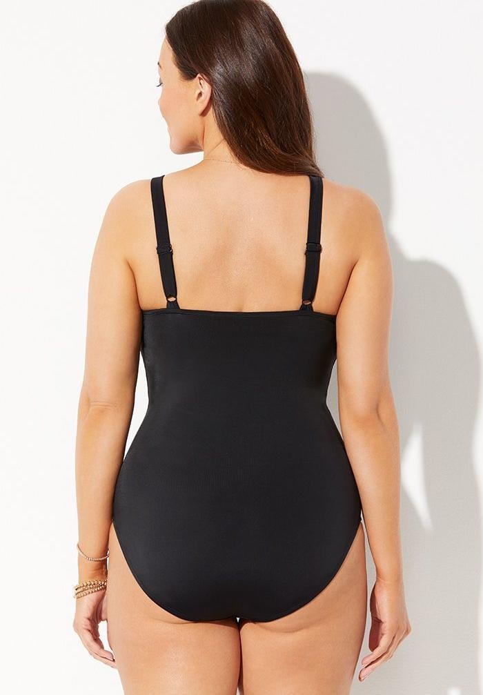 【PORTERNA】Root shirring swimsuit La Joya Knot Skimpy Coverage Bikini Bottom - Rip Curl