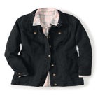 Long Stretch Denim Jean Jacket image number null