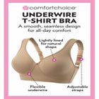 Underwire Microfiber T-Shirt Bra image number null