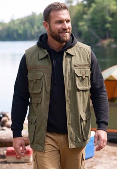 9 Pocket Twill Utility Vest