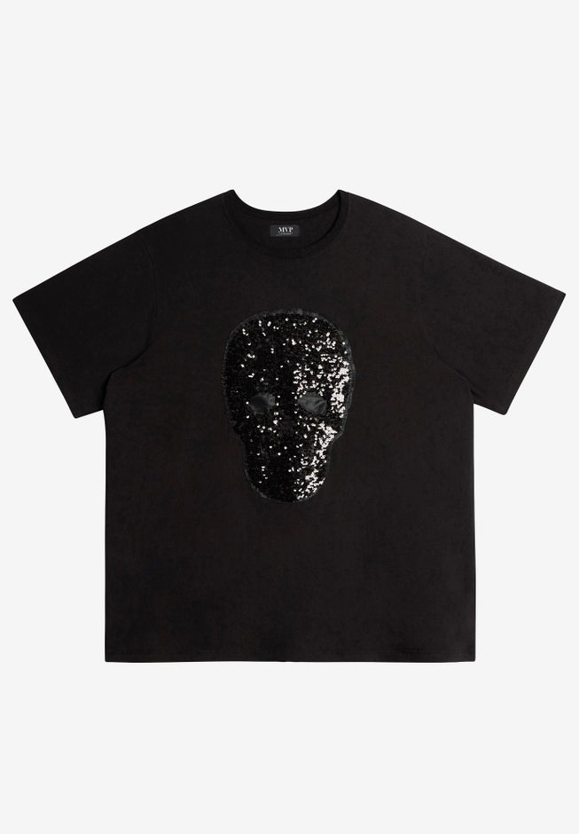 MVP Collections® Embellished Skull T-Shirt image number 2