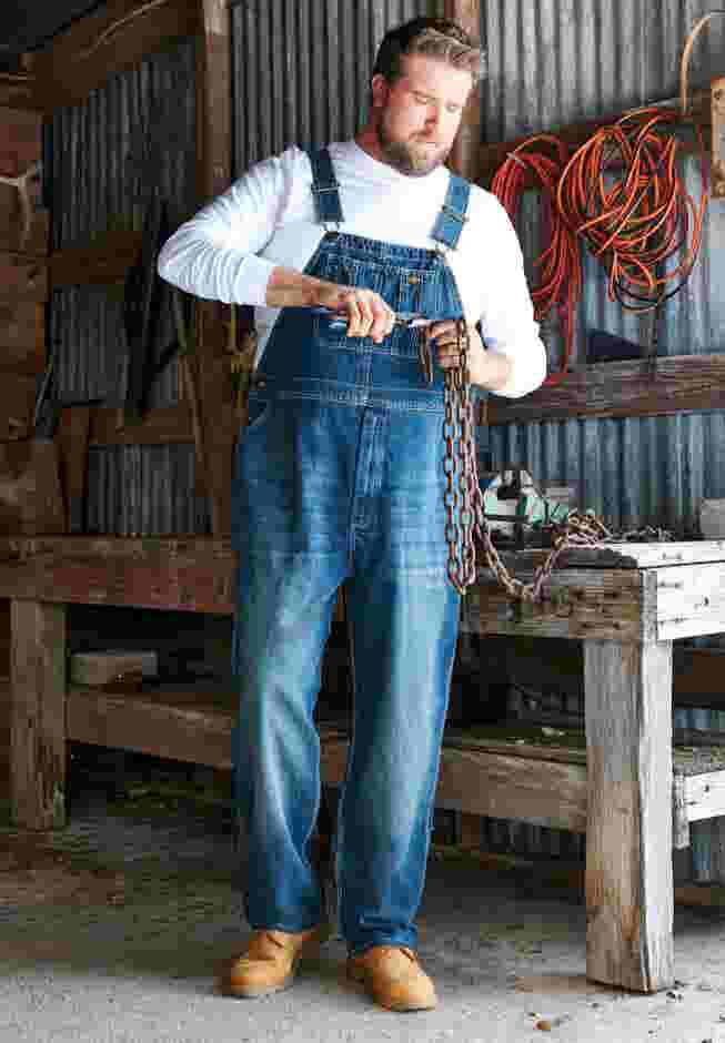 Boulder Creek™ Denim Overalls image number 3