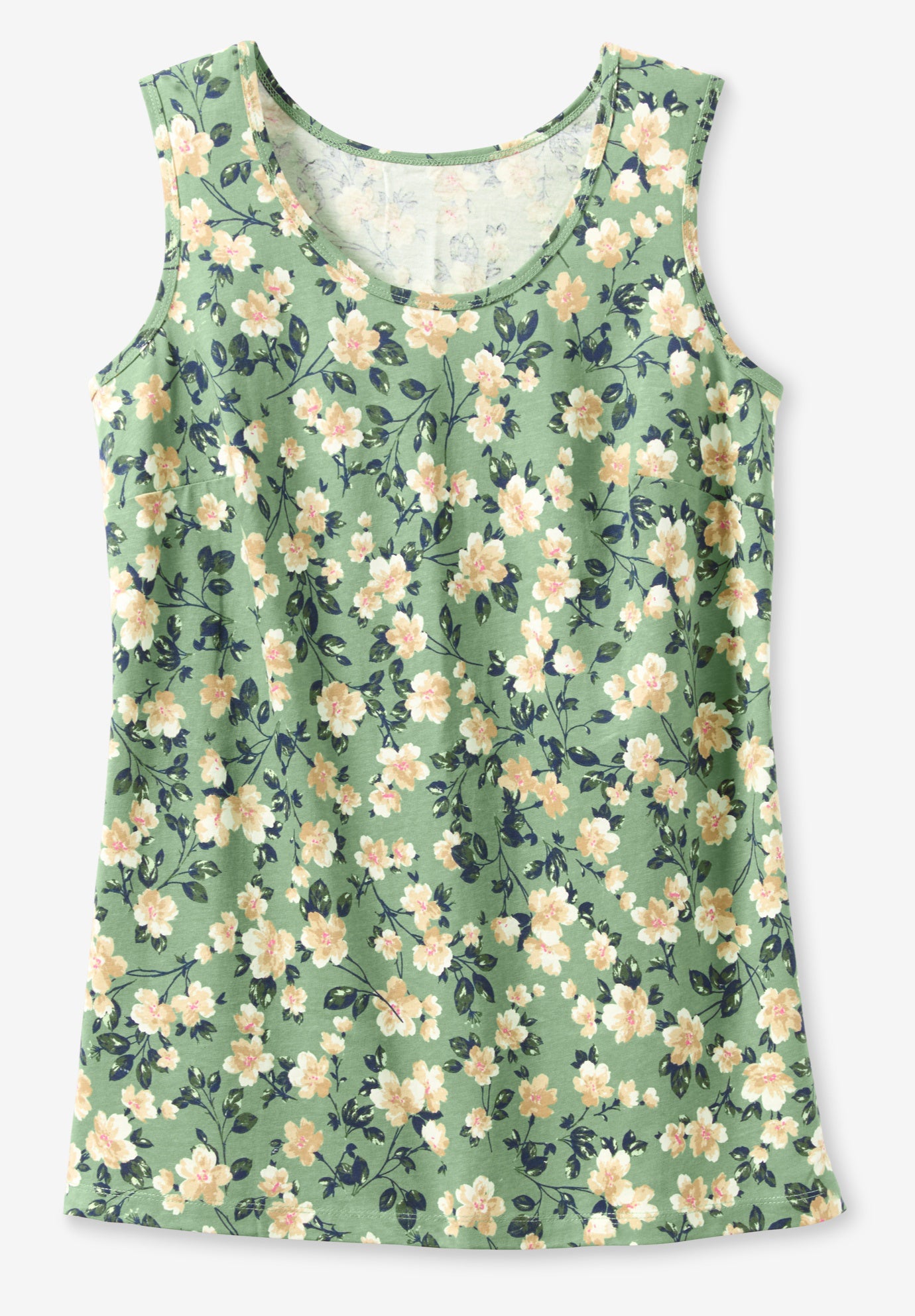 Perfect Printed Scoopneck Tank image number 5