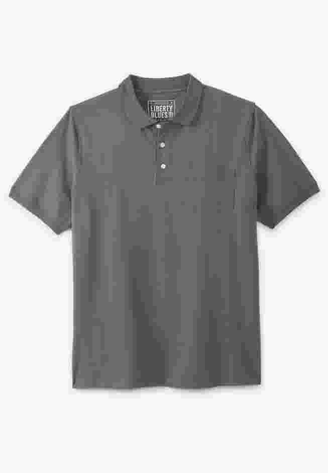 Shrink-Less™ Pocket Piqué Polo image number 0