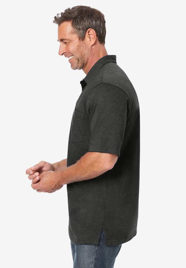 Shrink-Less&trade; Lightweight Polo image number 2