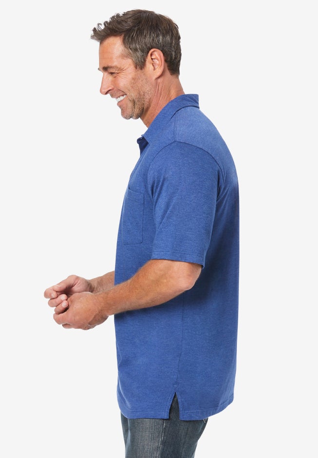 Shrink-Less&trade; Lightweight Polo image number 2