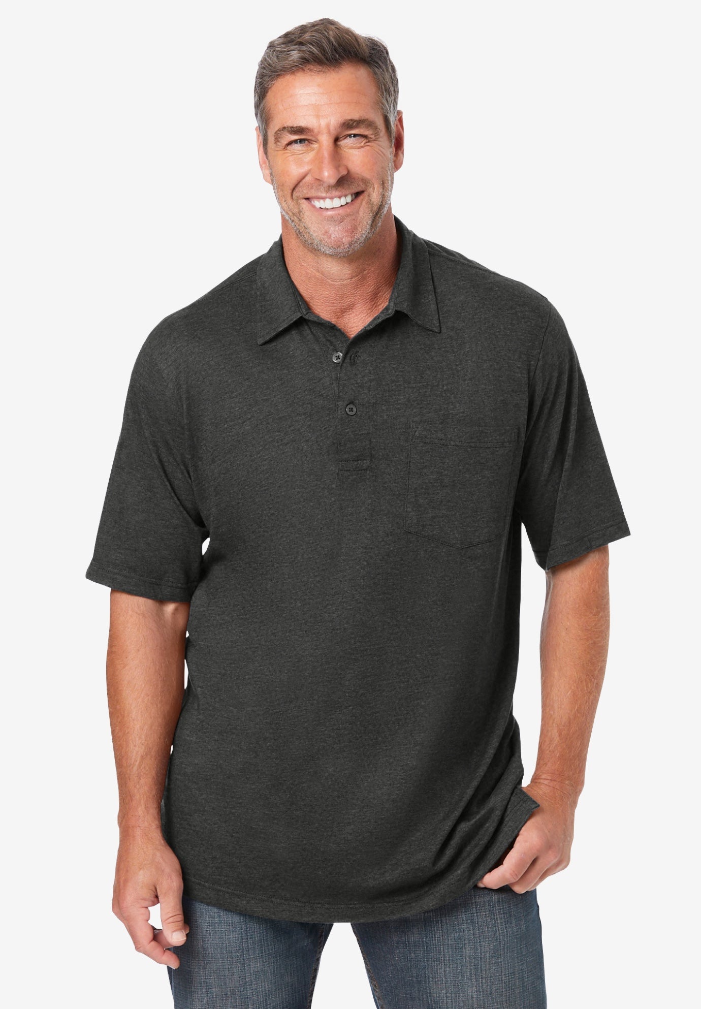 Shrink-Less&trade; Lightweight Polo image number 0