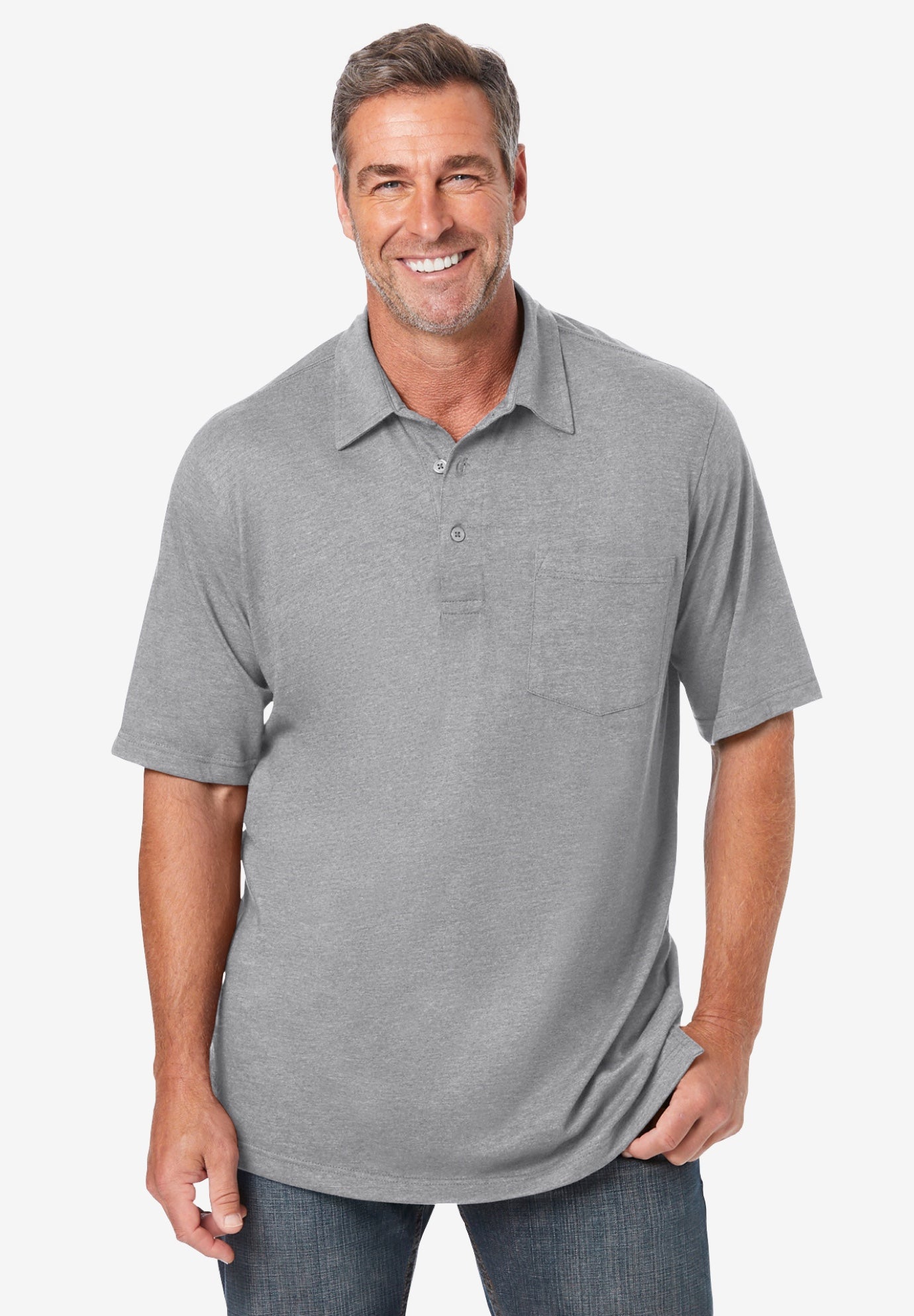 Shrink-Less&trade; Lightweight Polo image number 0