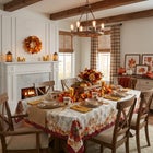 Turkey Tablecloth image number 2