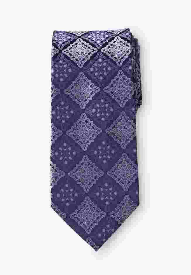 KS Signature Extra Long Classic Fancy Tie image number 0