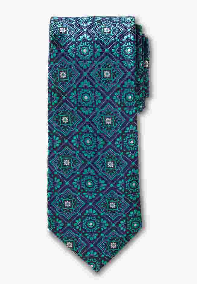 KS Signature Extra Long Classic Fancy Tie image number 0