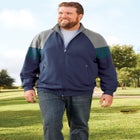 KS Sport™ Wicking Color Block Full Zip Track Jacket image number null