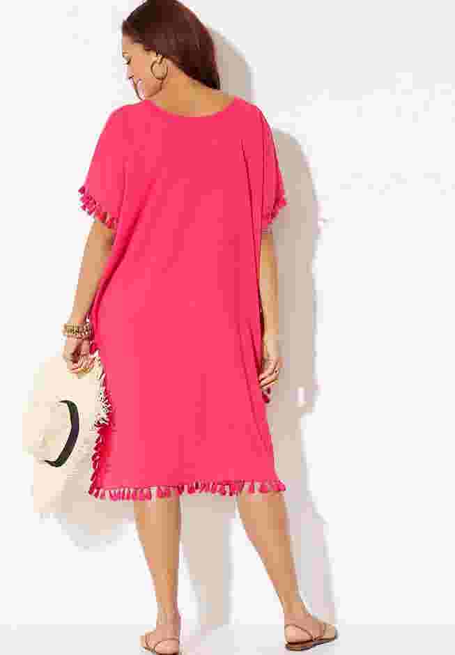 Everly Pom Pom Cover Up Tunic image number 1